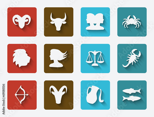 astrological signs set