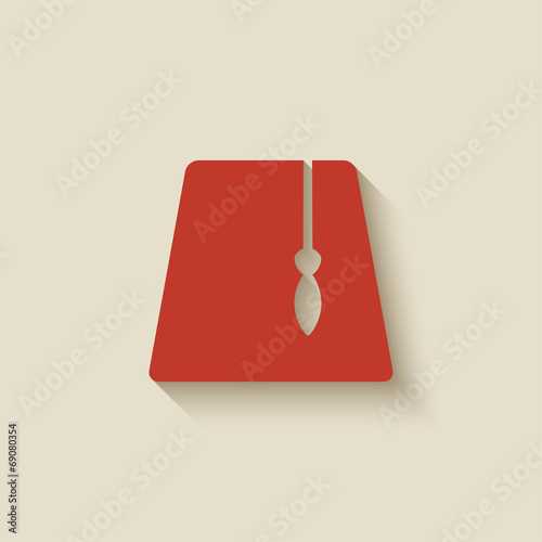 red fez design element