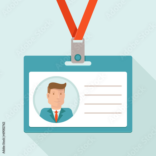 Vector business conference concept in flat style