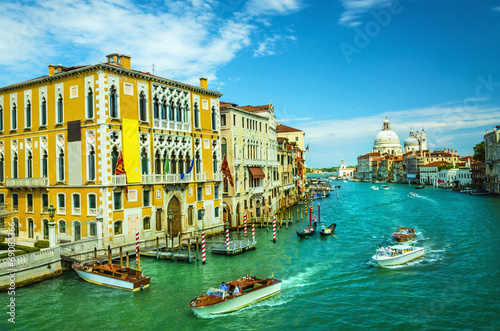 Canal Grande and Basilica di Santa Maria, Venice, Italy © A.Jedynak