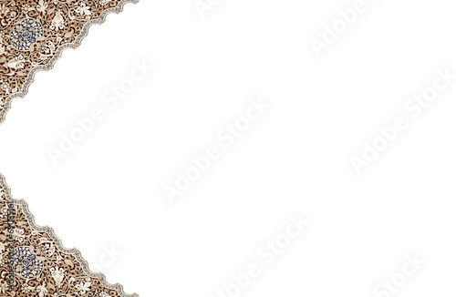 Decorative relief of mable