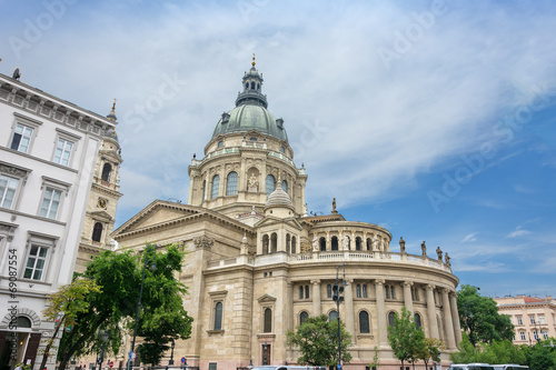 St Stephen's basillica in central Budapest Hungary