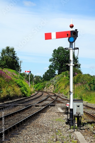 Semaphore railway signal, Arley © Arena Photo UK photo