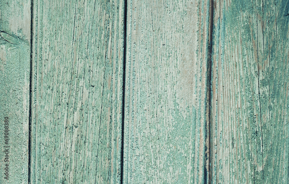 Naklejka premium old painted wooden board