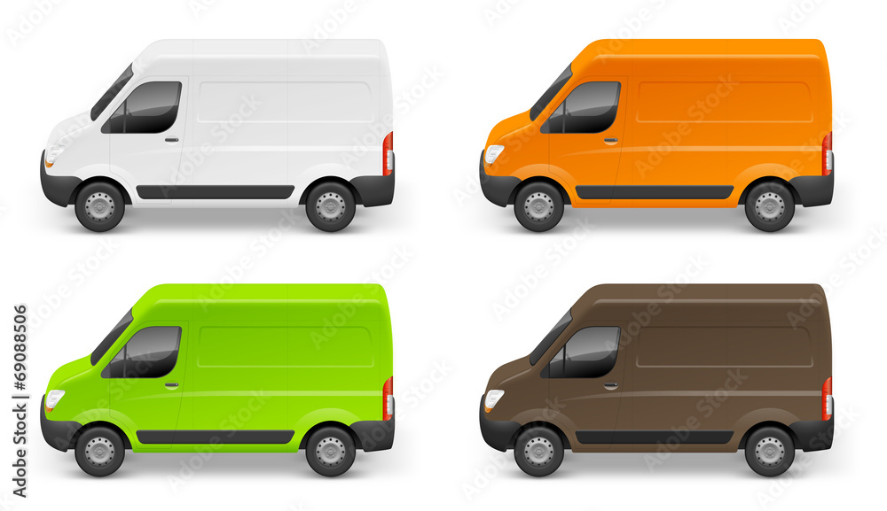 Camionnettes vectorielles 1