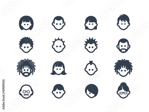 Avatar and user icons