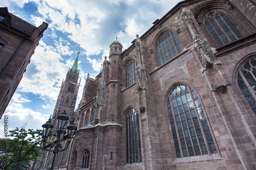 St. Lorenz church nuernberg germany photo