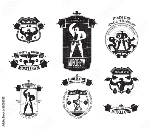 Gym. Vector format