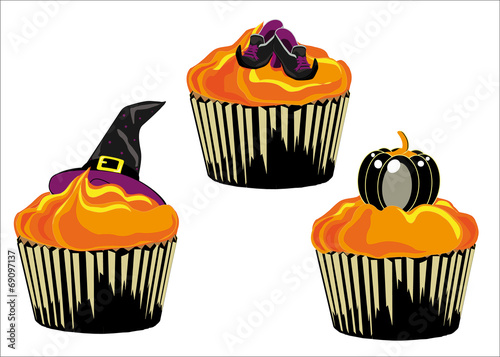 halloween cupcake
