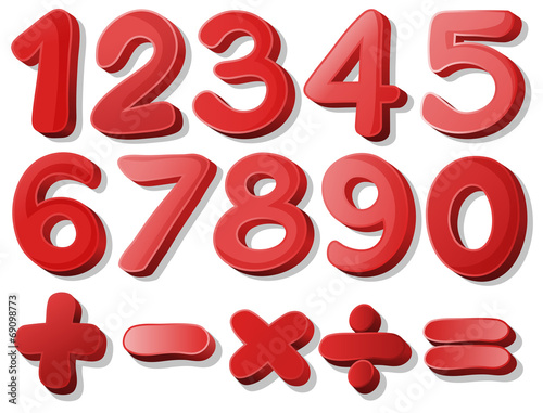 Red number