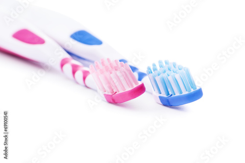 Toothbrushes for him and her