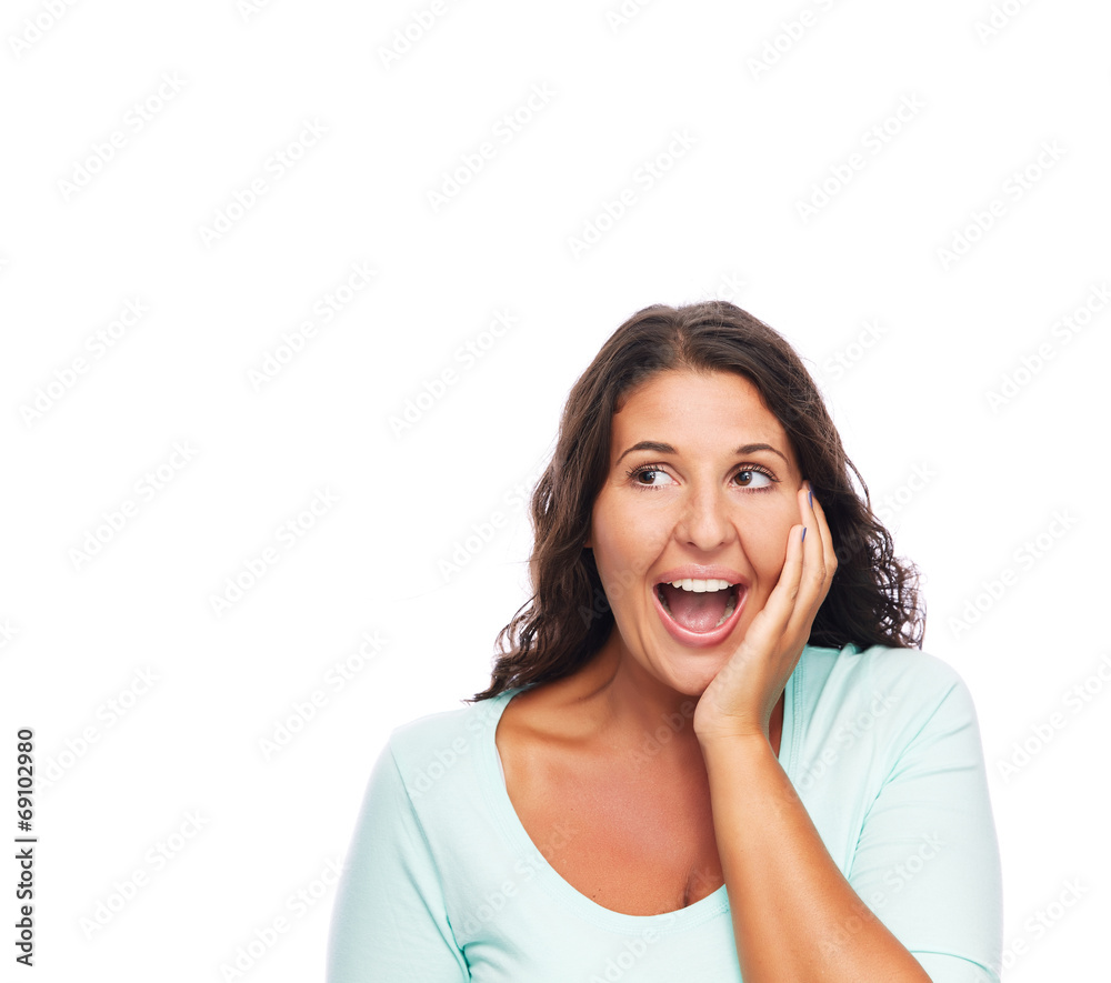 Excited woman Excited woman
