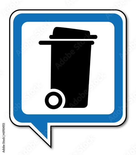 Logo poubelle.