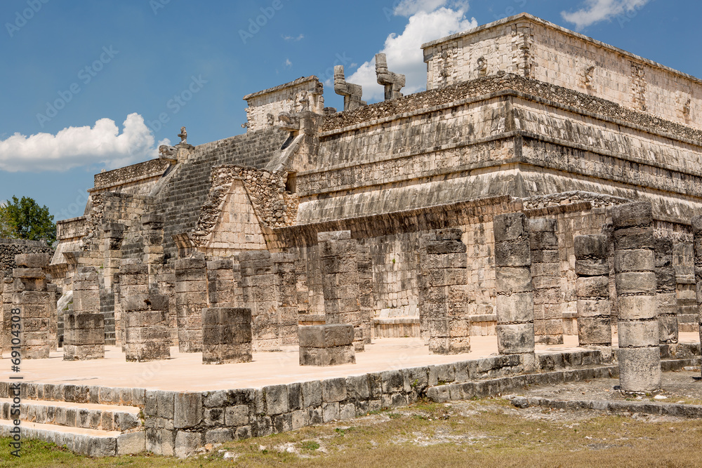 ancient temple ruins