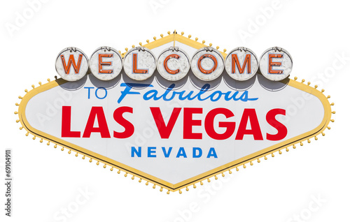 Las Vegas Welcome Sign Cut Out