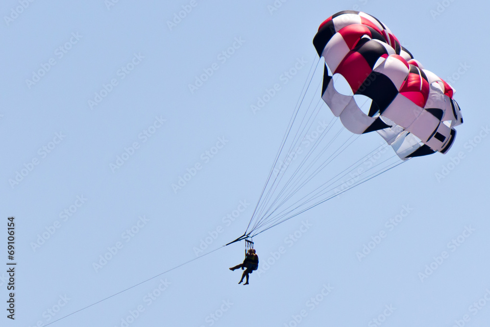 Obraz premium Parasailing