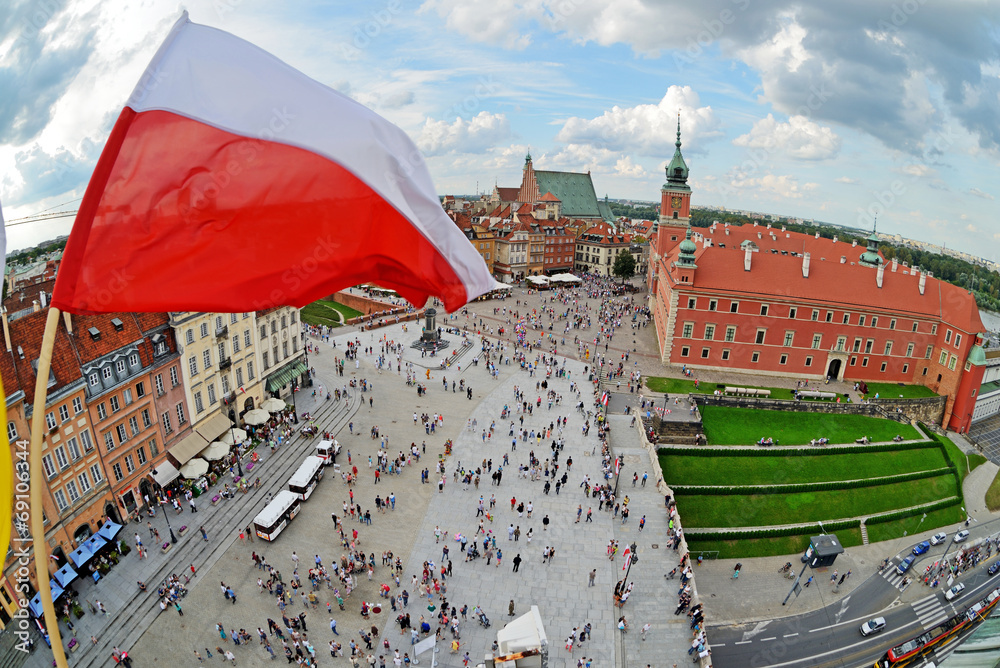 Royal Castle in Warsaw - obrazy, fototapety, plakaty 