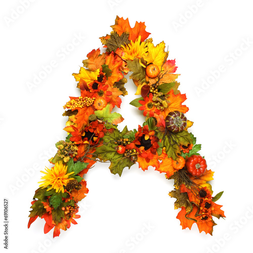 Autumn alphabet
