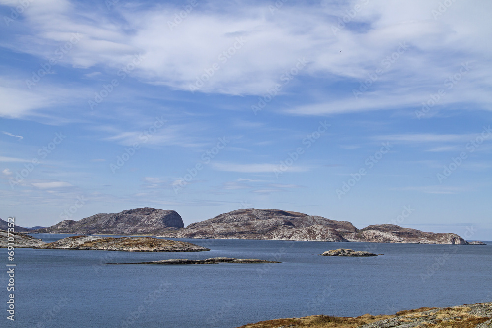 Fototapeta premium Norwegische Atlantikküste
