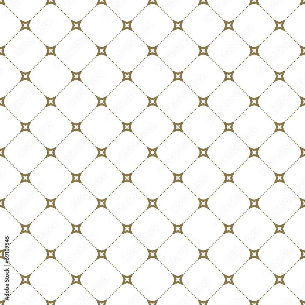 Geometric Seamless Vector Abstract Pattern