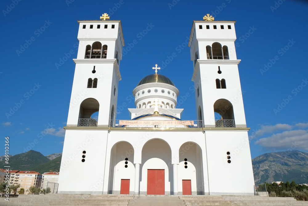 Orthodox Church Of Saint Jovan Vladimir In Bar, Montenegro