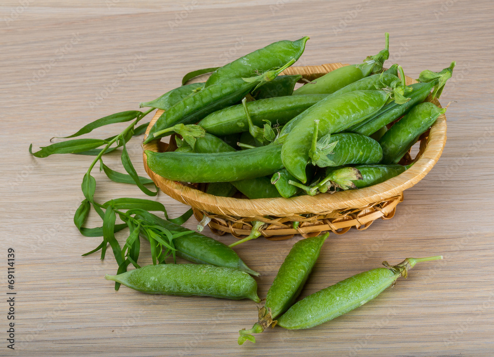Green fresh peas Green fresh peas