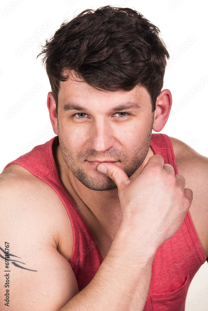 Obraz premium Confident young man