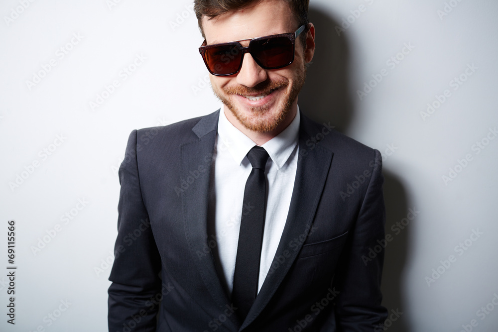 Businessman in sunglasses Businessman in sunglasses