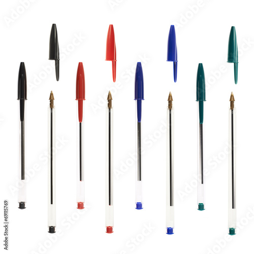 Set of ballpoint pens