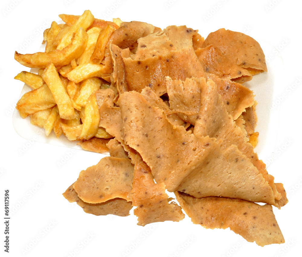 Doner Meat And Chips