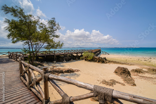 Zanzibar Prison island beach photo