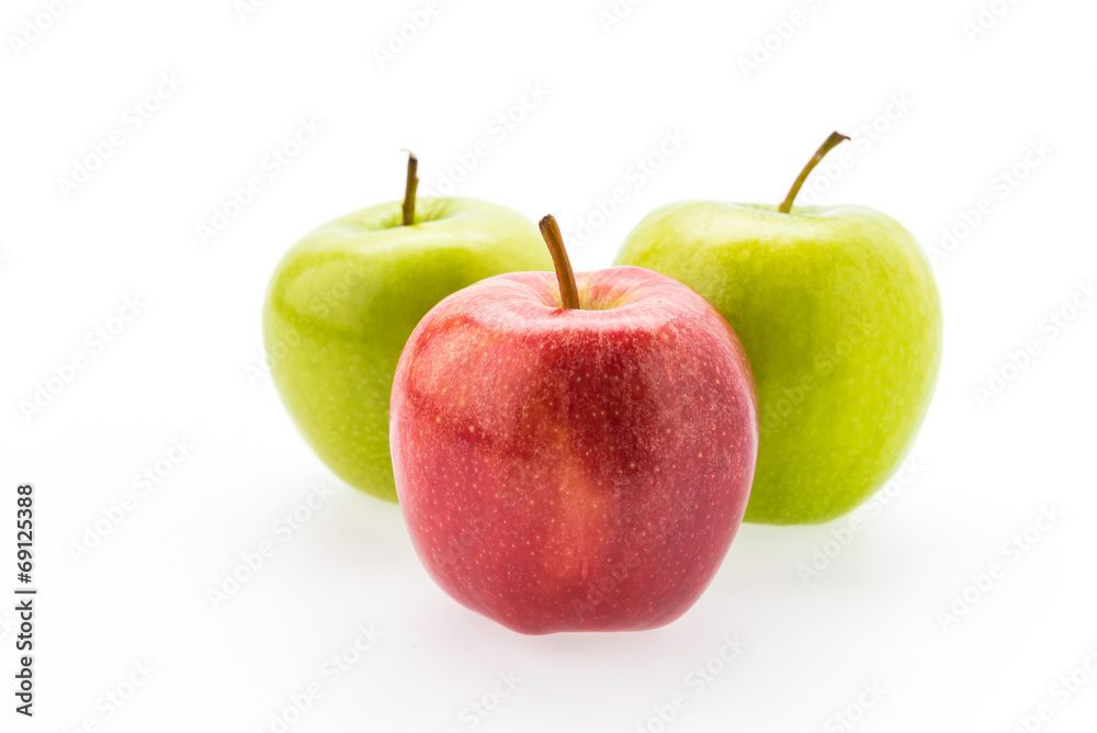 Apple isolated on white Apple isolated on white
