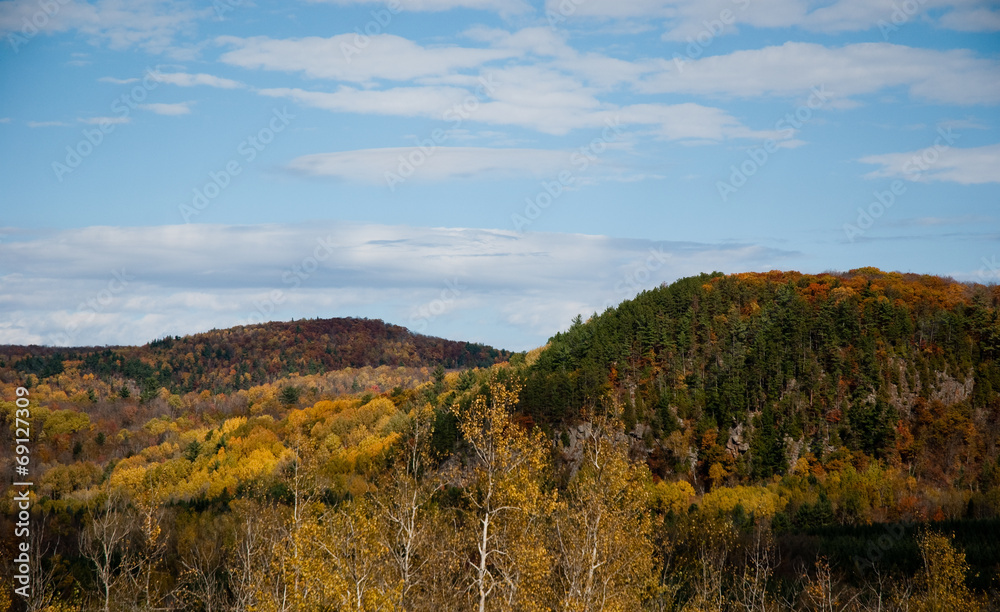 Eté indien dans les Laurentides