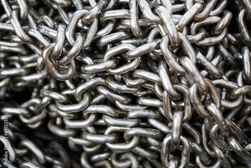 Foto chains closeup
