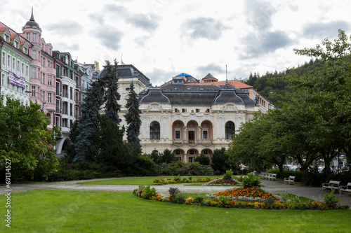 Wallpaper Mural Historical Buildings in Karlovy Vary, Carlsbad Torontodigital.ca