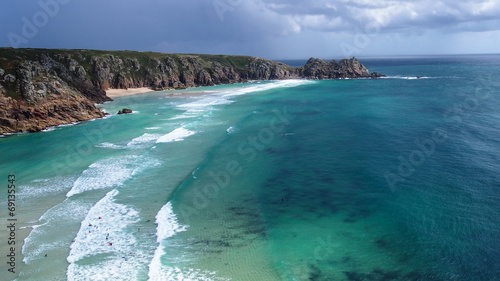 Cornwall coastline photo