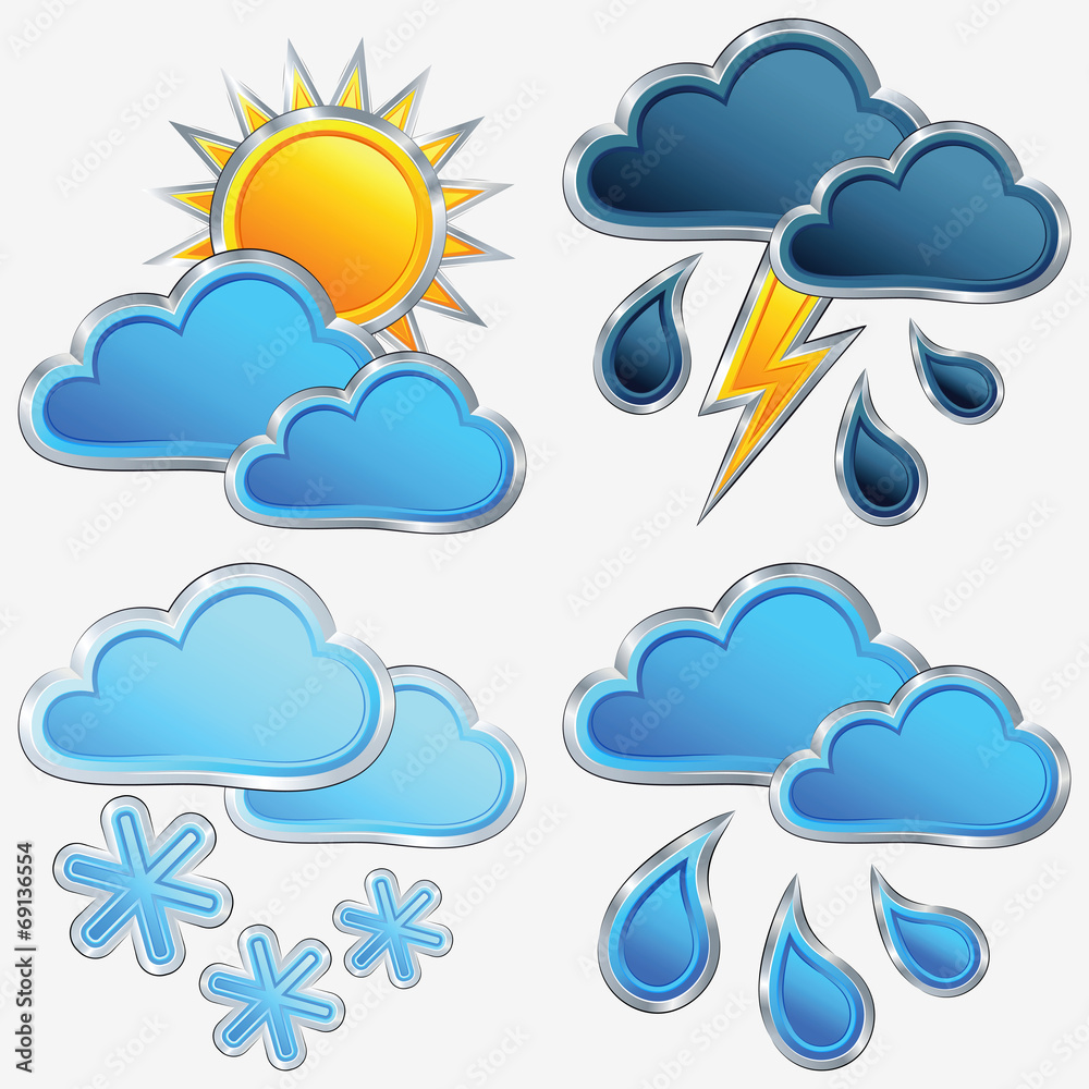 vector set weather icon vector set weather icon