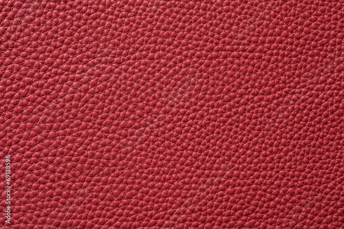 Closeup of seamless red leather texture