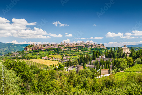 Obraz na płótnie Historic town of Orvieto, Umbria, Italy w salonie