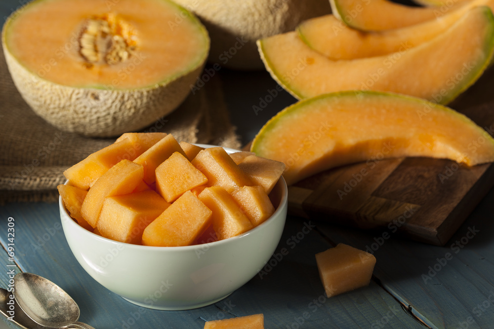 Health Organic Orange Cantaloupe Health Organic Orange Cantaloupe