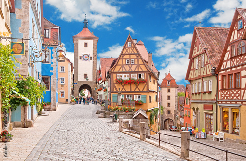 Das mittelalterliche Rothenburg ob der Tauber photo