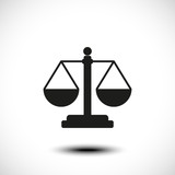 Law abstract icon