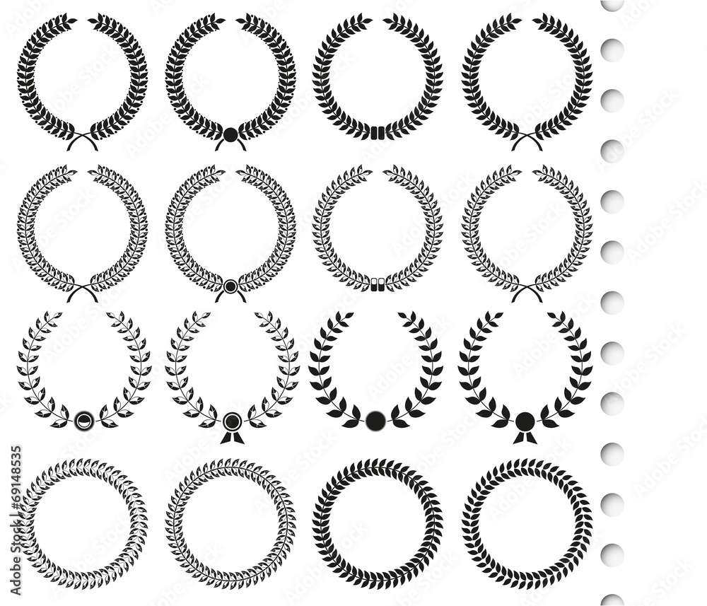 Laurel wreath Laurel wreath