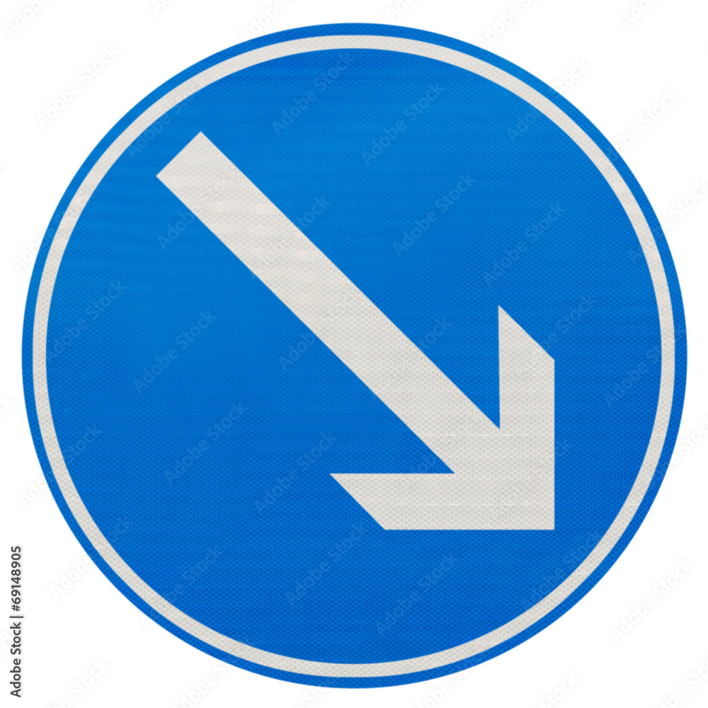 contournement obligatoire par la droite contournement obligatoire par la droite