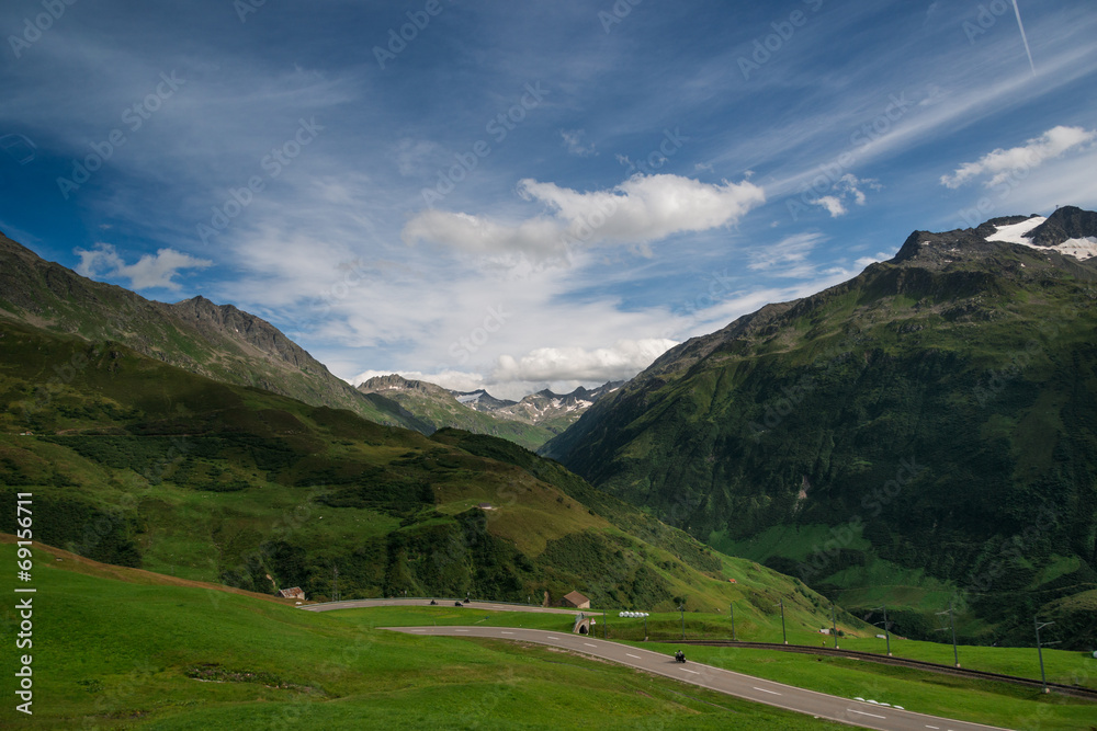 Obraz premium paesaggio montano