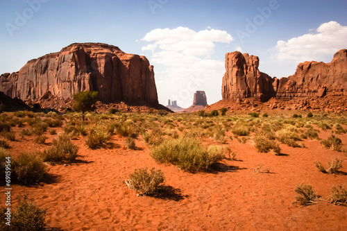 Obraz na płótnie Monument Valley w salonie
