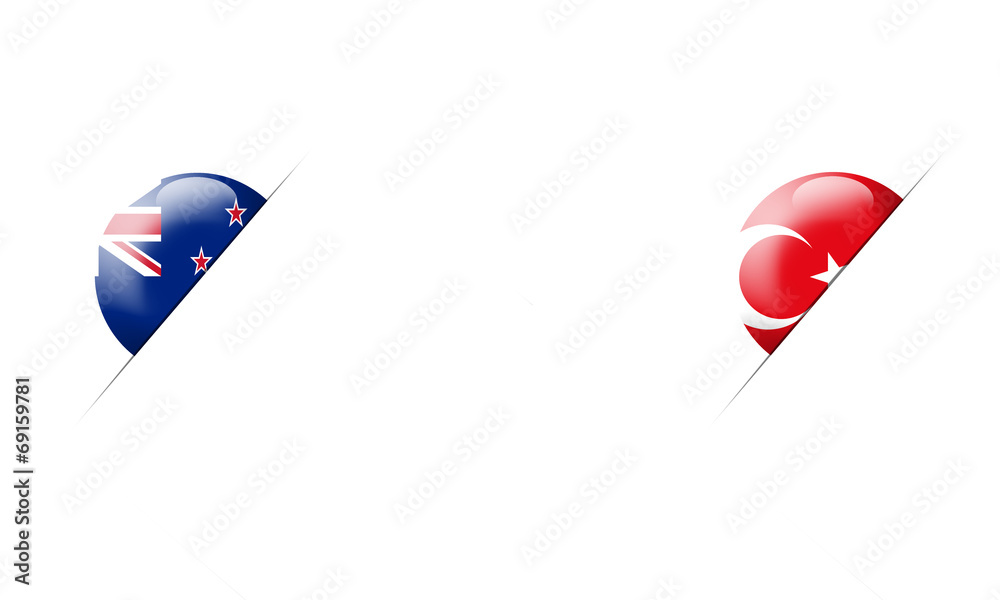 Obraz premium Basketball World Cup 2014 New Zealand vs Turkey