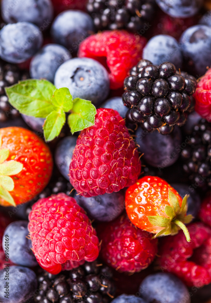 Berries close up Berries close up