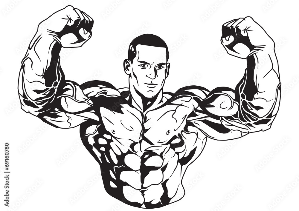 Fototapeta premium Biceps