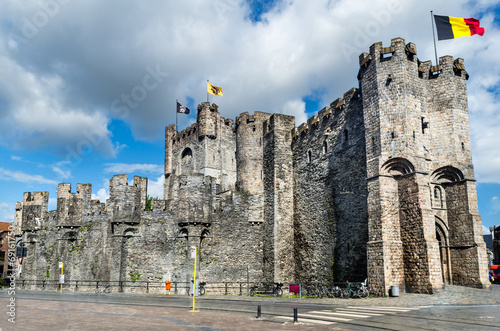 Gravensteen Castle, Ghent, Belgium photo